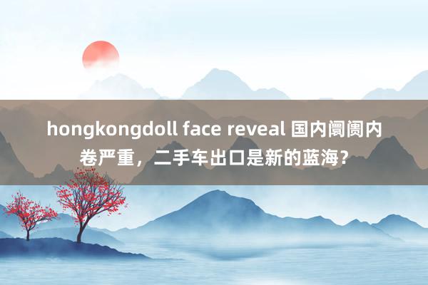 hongkongdoll face reveal 国内阛阓内卷严重，二手车出口是新的蓝海？